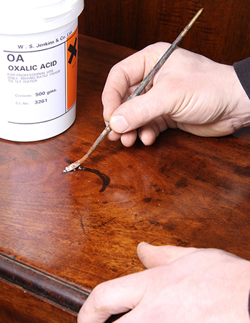 antique furniture stain removal
